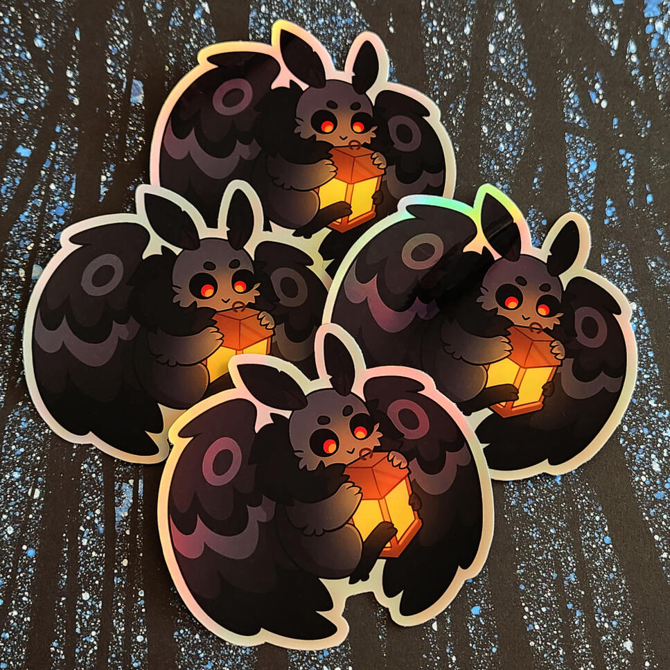 Mothman Sticker